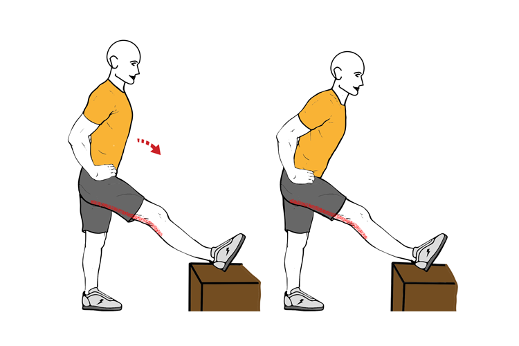muestra-posicion-adecuada-estiramiento-pierna-femoral